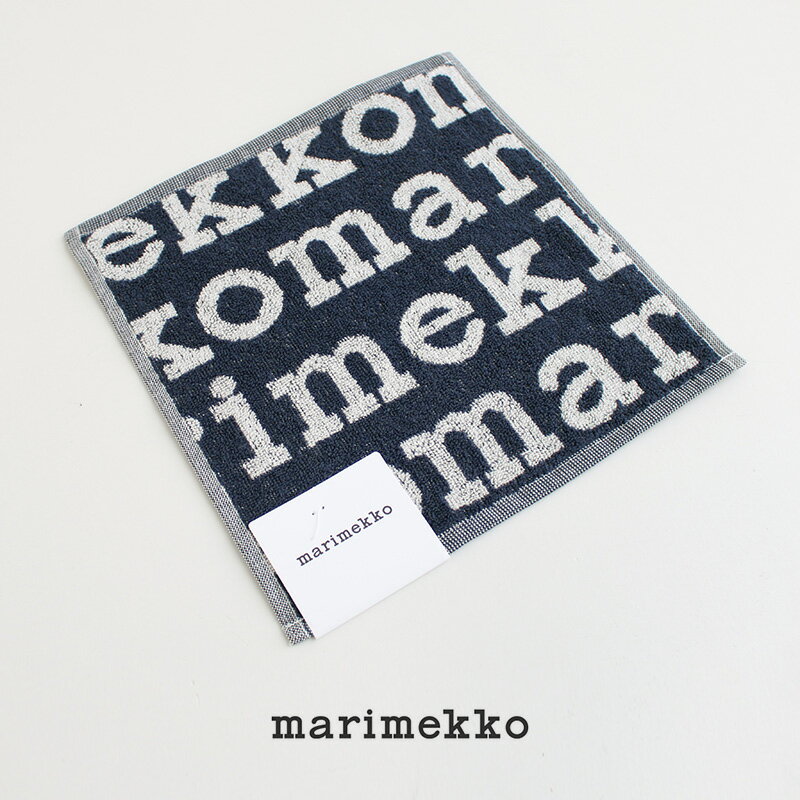 【日本限定】marimekko マリメッコ Marimekko Logo マリメッコロゴ ミニタオル 52249-4-73112【RCP】 ハンカチ ハンドタオル 母の日 ギフト