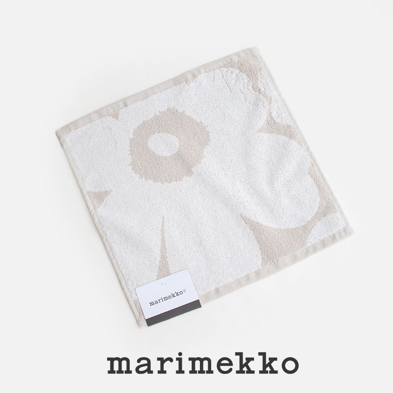 マリメッコ marimekko マリメッコ　Unikko ジャガードミニタオル 52209-4-70233 / 72239-4-72792【RCP】【GEAR/HOME】[sang] ハンカチ ハンドタオル 母の日 ギフト