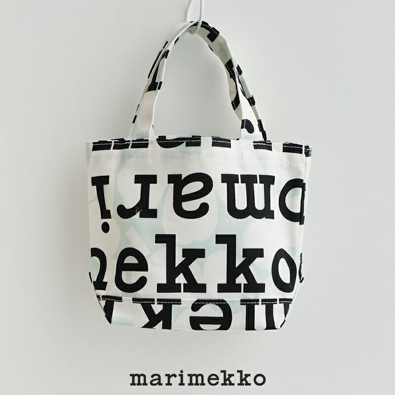 marimekko マリメッコ　Pieni Ahkera Unikko Logo トートバッグ 52223-6-91069【RCP】【GEAR/HOME】 [sang]