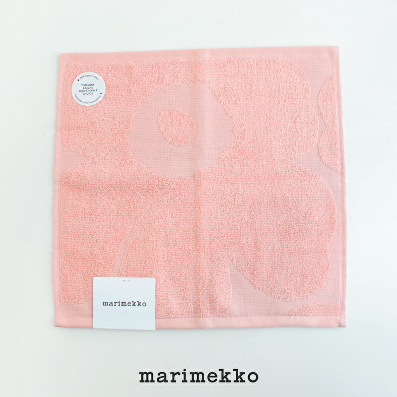 【日本限定】marimekko マリメッコ　Unikko mini towel 30×30 ミニタオル 52239-4-72516【RCP】ハンドタオル ハンカチ【GEAR/HOME】[sang]