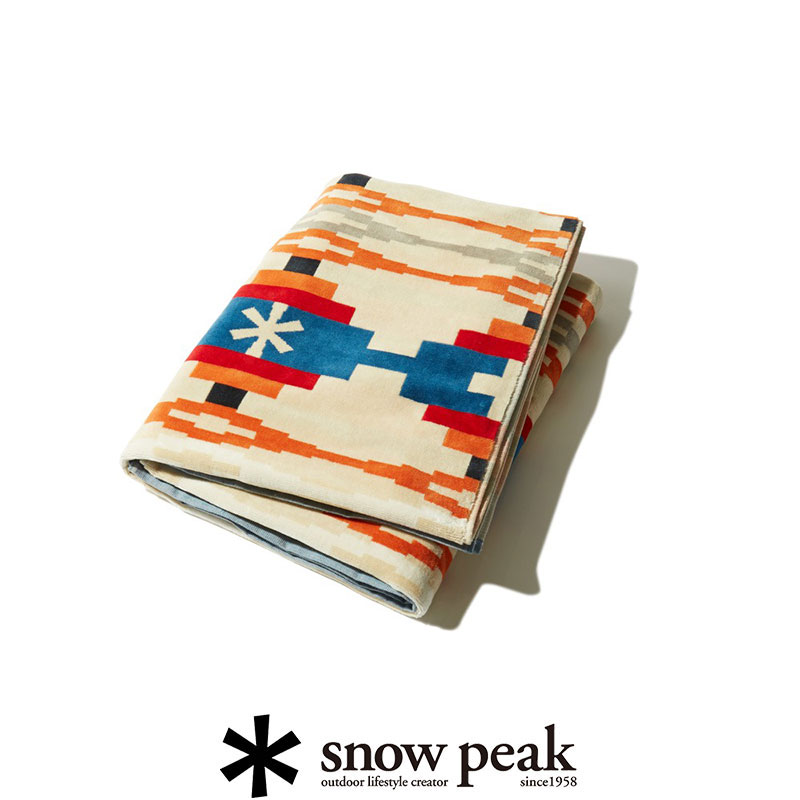 snow peak ~ PENDLETON Xm[s[N yhg@PENDLETON TOWEL BLANKET One Beige SI-PD-23SU002BGyRCPzAEghAEEAp ^I uPbgyGEAR/HOMEz[sang]