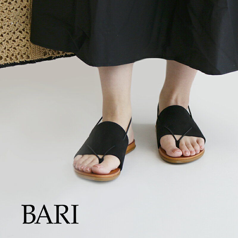 BARI バリ　バックストラップトングサンダル KIRA35(suede) SS