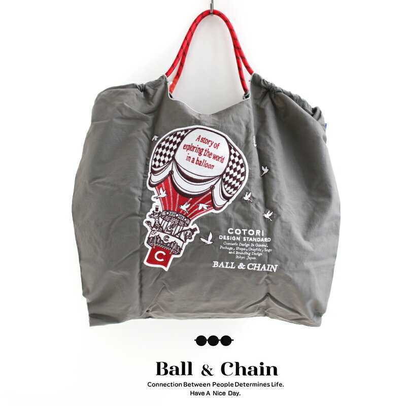 Ball＆Chain ボールアンドチェーン トートバッグ（L）301104/16/313104/07/09/321101/322101/323102/301128/29エコバッグ gf1 ギフト