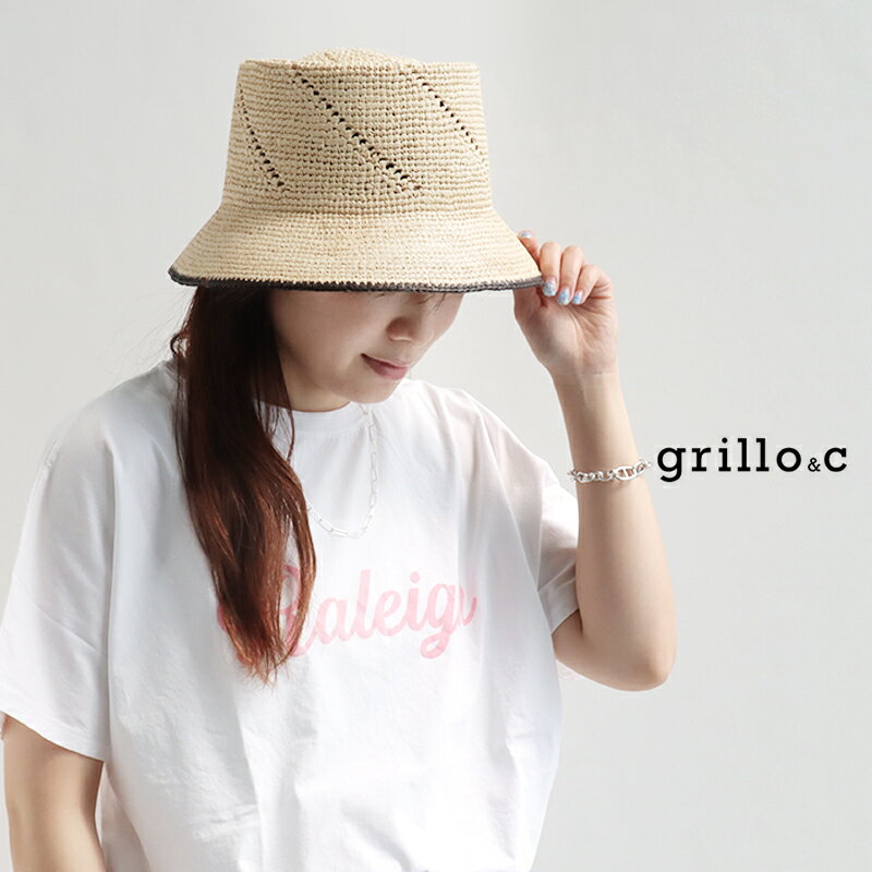grillo&C ꡼ TRIMING BUCKET HAT ȥߥ󥰥Хåȥϥå ART.67-smallRCP2024SS ...