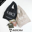 AMERICANA×MMN【別注アイテム】 アメリカーナ エコバッグ AMGB-2110 【RCP】バッグ レジャー アウトドア サブバッグ エコバッグ ギフト 水 山