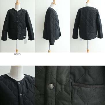 n【2018AW】【送料無料】ARMEN アーメン ノーカラージャケット NAM1851WJ【RCP】