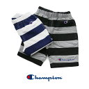 【10％★OFF】【kids】Champion チャンピオン　BORDER SHORT PANTS ボーダーショートパンツ　CS4968【RCP】