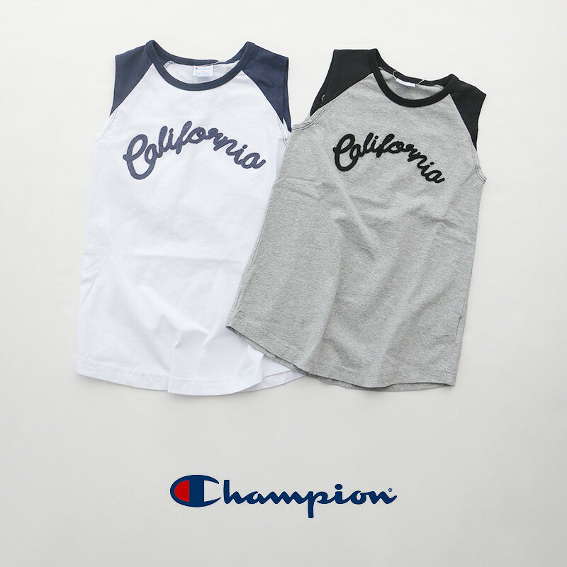 Champion チャンピオン　ノースリーブラグランワンピース CS5000