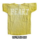 【30%OFF】【kids】【110/120cm】DENIM DUNGAREE デニムダンガリー　ビンテージ天竺HEARTポケットTEE 782455【RCP】遠足・アウトドア jss