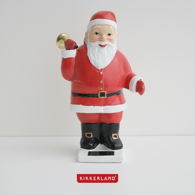 KIKKERLAND キッカーランド SOLAR SANTA ソーラーサンタ K1616【RCP】日用品雑貨 クリスマス[sang]