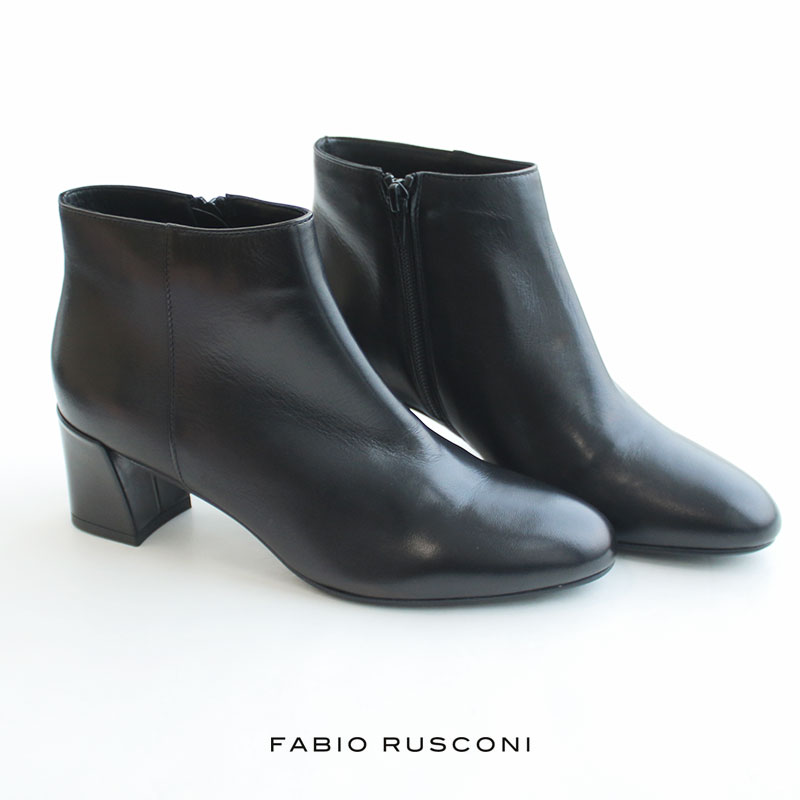 ＼SUPER THE FINAL SALE／ 2/6(THU) 10:00 START!!【60％OFF】FABIO RUSCONI ファビオルスコーニ　チャンキヒールショートブーツ LENA104【RCP】のサムネイル