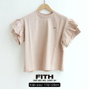 【kids】【110cm-120cm】FITH フィス 天竺半袖フリルTシャツ 232451【RCP】2023SS キッズ