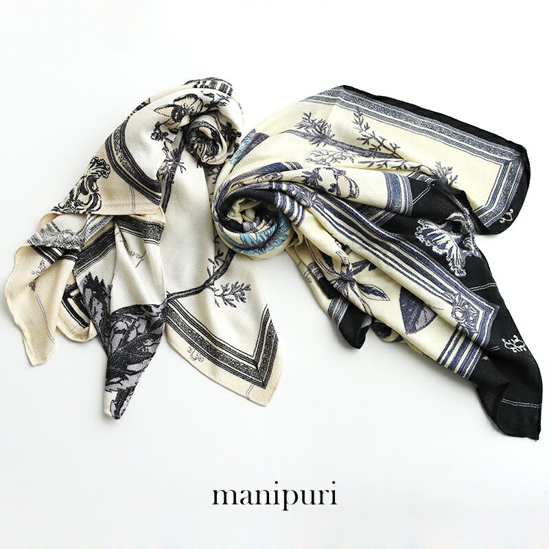 楽天市場】manipuri スカーフ flowerの通販