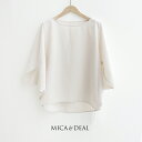 \SUMMER SALE/【30%OFF】MICA&DEAL マイカアンドディール DOLMAN PULLOVER ドルマンプルオーバー 0124209170【...