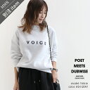 POET MEETS DUBWISE~MMNyJ[ʒz |Gbg~[c_uCY@VoiceI[o[TCYNуXEFbg VOICE OVERSIZED SWEAT VOCBS-0355yRCPz[sang]