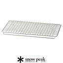 ▼メーカー希望小売価格はメーカーサイトに基づいて掲載していますsnow peak - スノーピーク - 焼アミステンレスハーフ Pro. S-029HA snow peak - スノーピーク - 焼アミステンレスハーフ Pro. S-029HA BRAND snow peak　スノーピーク スノーピークは厳しい自然での検証に裏打ちされたハイスペックな製品群を提供するキャンプ・登山・アパレルを中心としたアウトドアブランドです。 1980年代にキャンプ事業をスタートさせ、機能的で、美しく、頑丈なキャンプ道具を次々と世に送り出し、日本のオートキャンプブームを牽引してきました。 SIZE サイズ(約) 339×206×18(h)mm → SIZE GUIDEはコチラ FABRIC 材質：フレーム／ステンレス（18-8／φ5mm）、ネット／ステンレス（1 8-8／φ2.5mm） WEIGHT 重量：0.6kg ATTENTION ※商品は実店舗での販売もしておりますので、タイムラグにより在庫数のずれが生じる場合がございます。 万が一品切れの場合は誠に申し訳ございませんが、何卒、ご容赦の程お願い申し上げます。 【返品・交換・複数購入の注意事項】