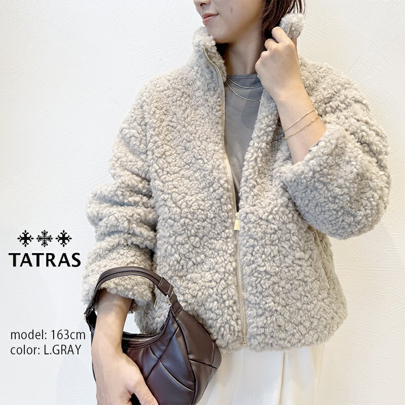 TATRAS タトラス　LUELA/LJXA0041033588 ルエラ ボアブルゾン　53254-0-07702 / 0325306004【RCP】2025..