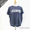 SUGAR ROSE×MMN【カラー別注】 シュガーローズ LACONOHIE ロゴニットプルオーバー 251414-B【RCP】2024SS トップス