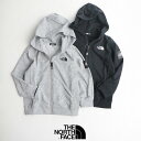 【kids】THE NORTH FACEザ ノースフェイス Square Logo Full Zip スクエアロゴフルジップ(キッズ) NTJ61921(NT61921)【RCP】パーカー