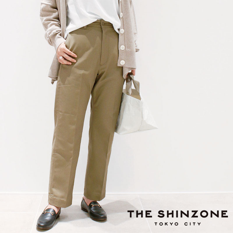 ＼ご好評につき再入荷！！／THE SHINZONE シンゾーン　ハイウエストチノパンツ 20SMSPA58【RCP】