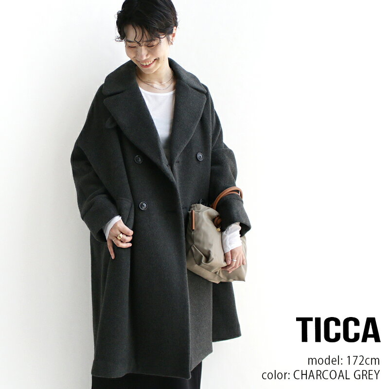 ◆OUTER FAIR◆LIMITED【10％OFF】ハンガープレゼント！TICCA ティッカ　テントコート　TBDA-231【RCP】2024AW アウター of24のサムネイル