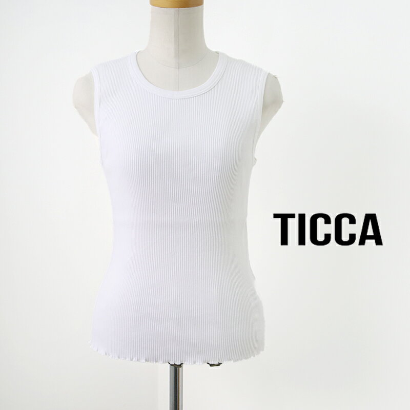 乐天商城 - TICCA ティッカ　スーピマテレコタンクトップ　TBFS-462【RCP】2026SS キャミソール