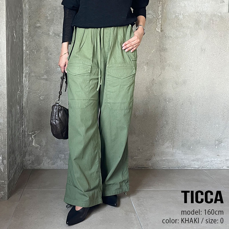 楽天市場】ticca（パンツ｜ボトムス）：レディースファッションの通販