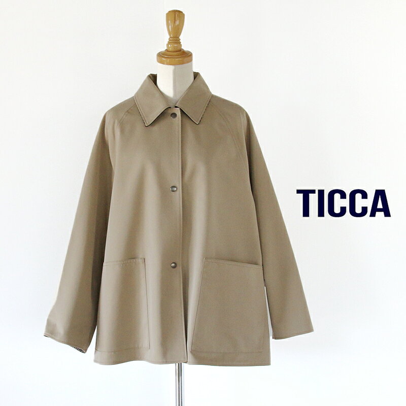 ＼10%OFF!! TICCA ティッカ リバーシブルショートコート TBFA-031…