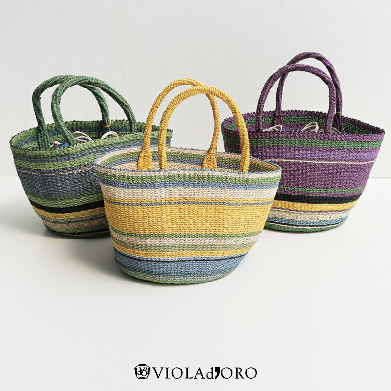 VIOLA d'ORO ヴィオラドーロ　MIRO かごバッグ(M) V-8340【RCP】2306ryのサムネイル