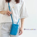 \SUMMER SALE/【30%OFF】VIOLA d'ORO ヴィオラドーロ シュリンク型押しレザー スマートフォンポシェット(縦型) V-1345【RCP】財布 スマホバッグ ショルダーバッグ ウォレットショルダー ギフト