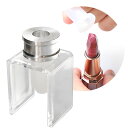 リップスティックモールド・4点セット/1個 手作り口紅 コスメ ハンドメイド 型 リップスティック シリコーン樹脂モールド DIY リップスティック 金属リングとスタンドセット ルージュ メイク道具 シリコン リップクリーム 化粧品 道具 レジン型