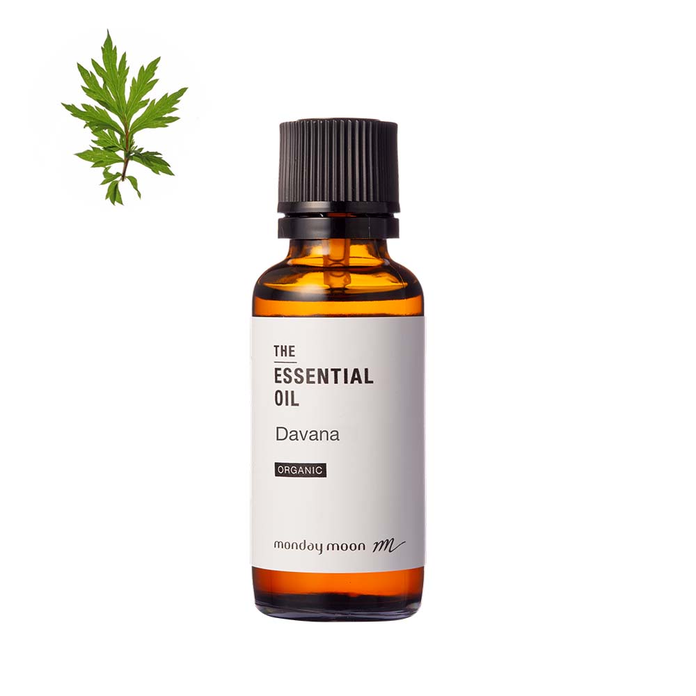 【送料無料】ダバナ・エッセンシャルオイル・オーガニック／30ml（有機栽培・Organic）【100% 植物性 フレグランス 香り 精油 アロマ 手づくり 手作り コスメ 化粧品 石鹸 石けん 原料 材料 素材】