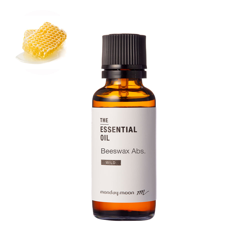 ビーズワックス・アブソリュート・野生種（ミツロウ）／30ml アロマオイル 香り 100% 無添加 エッセンシャルオイル 精油 人気 香水アロマテラピー 手作り コスメ 化粧品 石鹸 石けん 原料 材料 素材 蜜蝋 はちみつ 甘い
