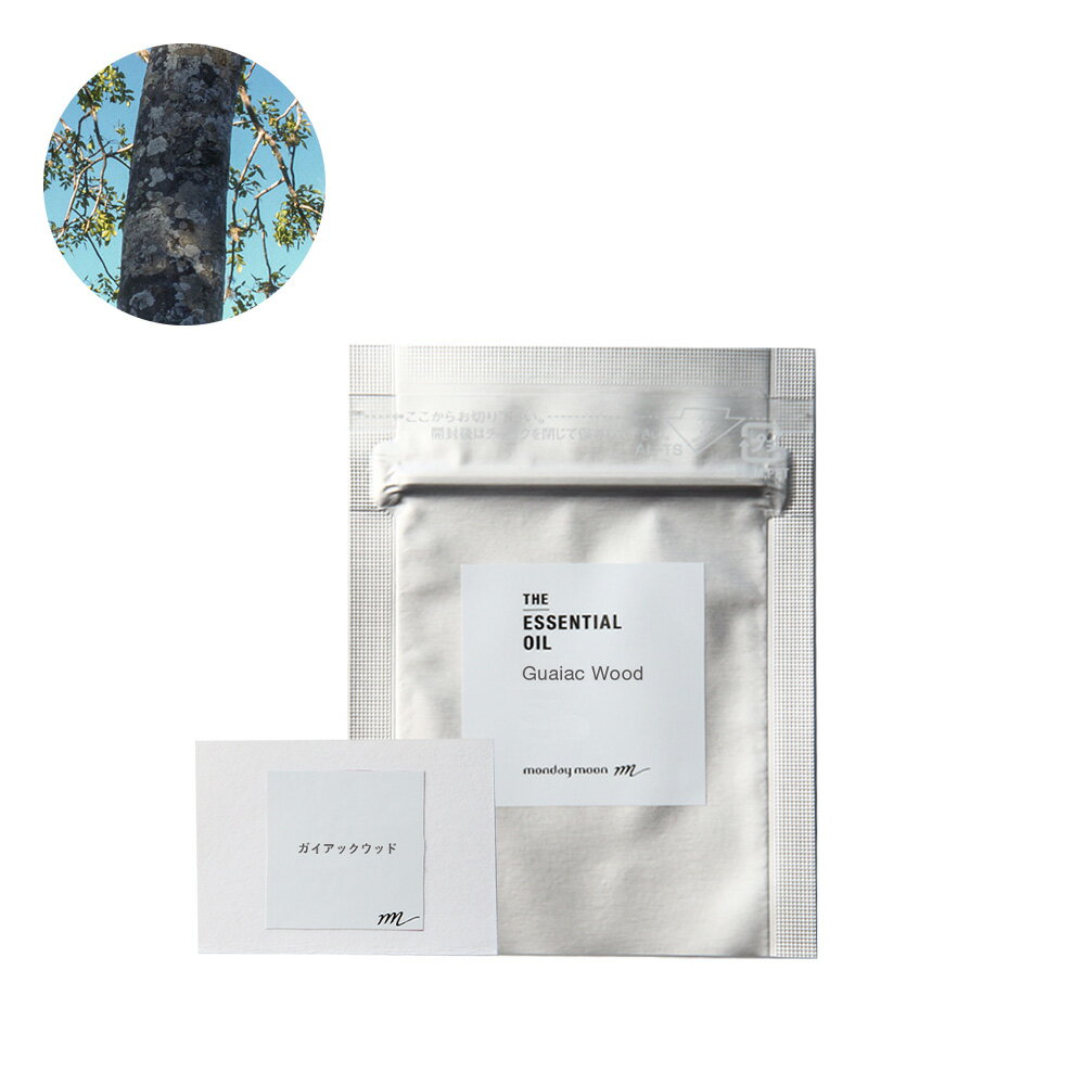 ガイアックウッド・エッセンシャルオイル(グアイアックウッド)/テスター【100% ウッディスモーキー 生命の木 リラックス ストレス緩和 植物性 ピュア 直輸入...