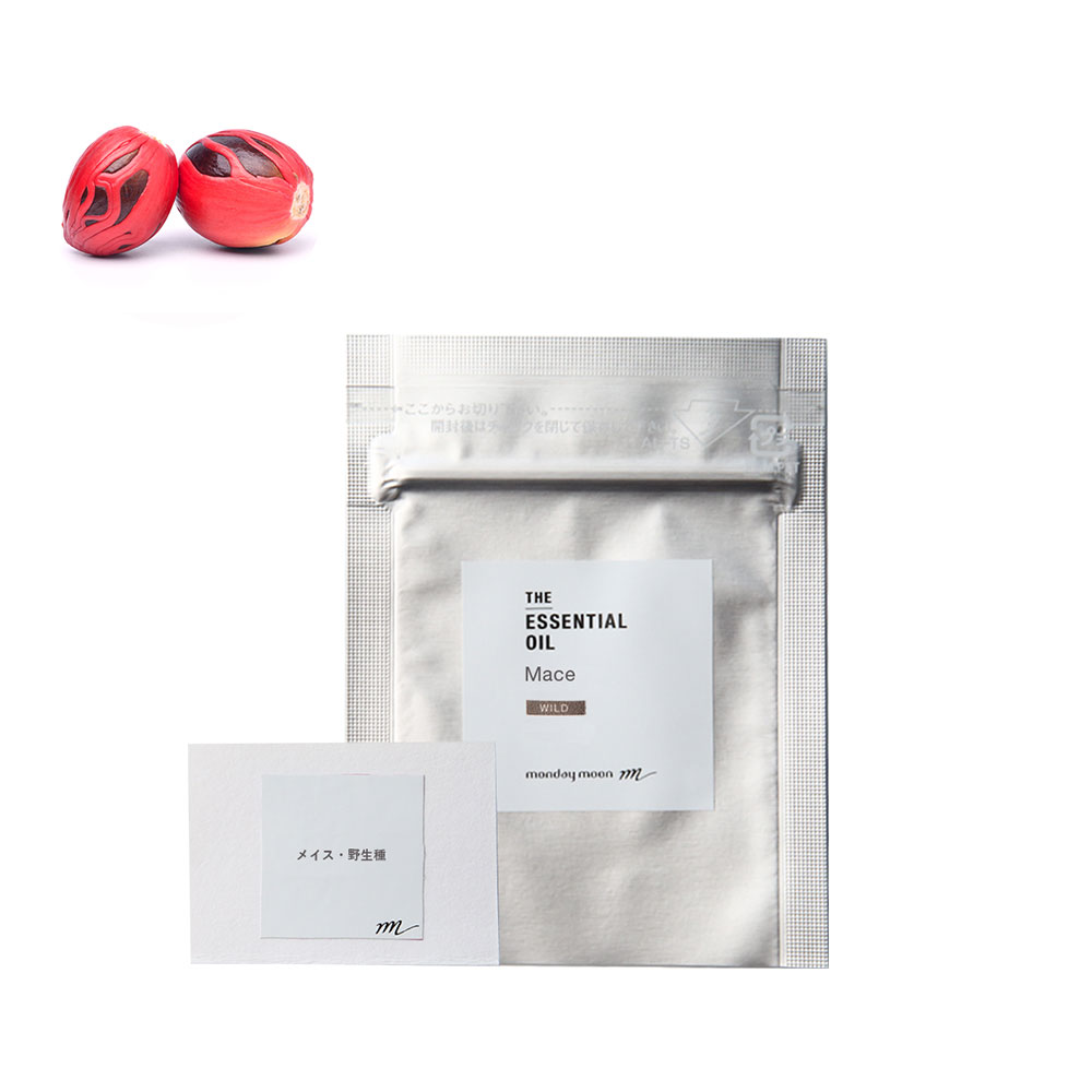 メイス・エッセンシャルオイル・野生種(メース)/テスター【100% ピュア 天然 植物 リラックス 人気 香水ストレス緩和 高品質 無添加 精油 アロマ オイル...