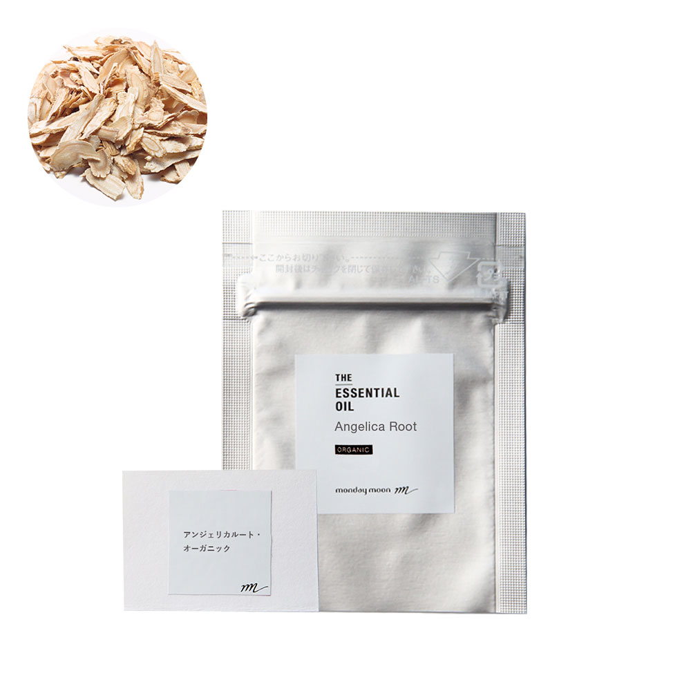アンジェリカルート・エッセンシャルオイル・オーガニック／テスター（有機栽培・Organic）【100% ピュア 天然 植物 リラックス 人気 香水ストレス緩和 高品質 無添加 精油 アロマ オイル 手作り コスメ 化粧品 手づくり 石鹸 石けん 原料】