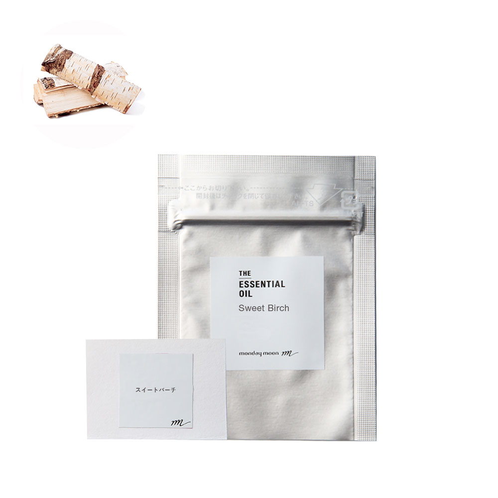スイートバーチ・エッセンシャルオイル(白樺)/テスター【100% ピュア 天然 植物 無添加 精油 アロマ 人気 香水 オイル スイート スパイシー 手作り コ...