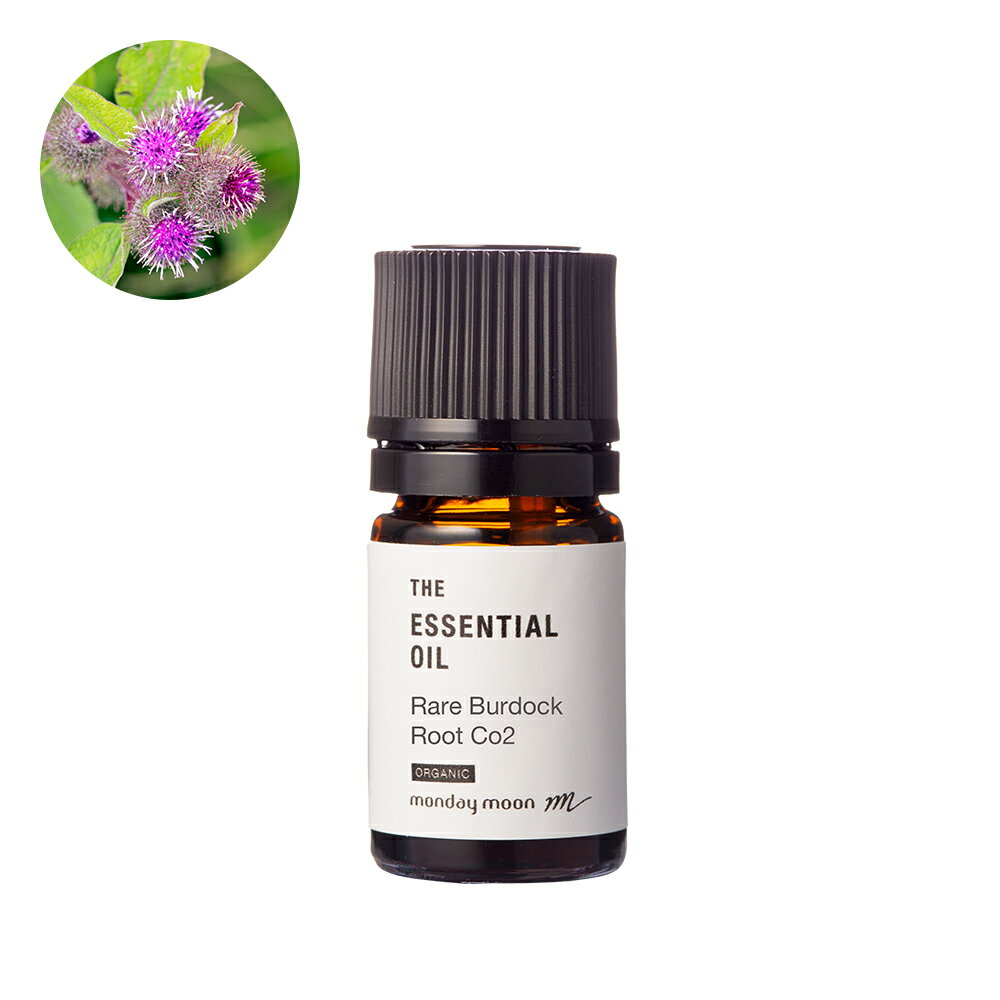 【全品P10倍】バードックルートCO2・オーガニック/2ml(有機栽培・Organic) 100% ピュア 天然 植物 無添加 精油 アロマ オイル 香水 オーデコロン ルームスプレー ルームディフューザー