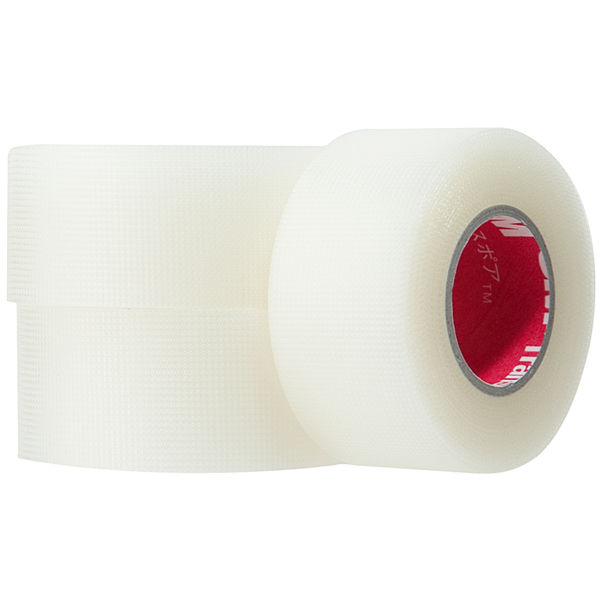 【楽天スーパーSALE P2倍 】 全国送料無料 ＼2個購入で50円OFF／ 【トランスポア 12mm 25mm】3M 24巻 12巻 サージカルテープ 手で切れる 医療用テープ 半透明 フィルムテープ 1527−1 1527−0 スリーエム