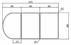 LIXIL(リクシル) INAX 風呂フタ・風呂ふたYFK-1573C(2) ・カラー ホワイト