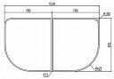 LIXIL(リクシル) INAX 風呂フタ・風呂ふたYFK-