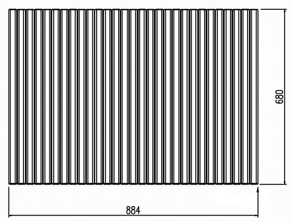 ★写真は商品の図面となっております。写真をクリックすると拡大しますので、数字が見にくい場合は写真をクリックしてください。◆対象浴槽◆ポリエック：PB-901BL(R)、PB-902寸法：680×884mm重量：1.9kgカラー：ホワイト(注)品番により風呂フタの形状が異なります。