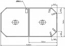 【ケィマック KMAC】ケィマック シャッター風呂ふた ホワイト 幅75×長さ160cm用 L-16 W 巻き蓋 フタ