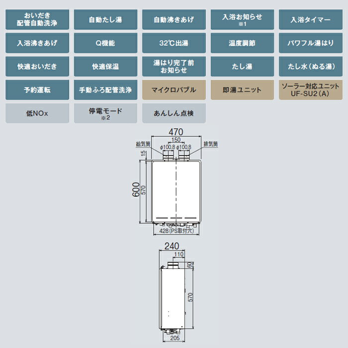 パロマ Paloma 部材【304117100】ガスコネセット
