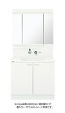 トクラス(旧ヤマハ) 洗面化粧台 EJ(エポック廉価版)●間口900mm●ハンドシャワー水栓●3面鏡LED照明●開き扉タイプ●人造大理石ボウル●くもり止めヒータ...