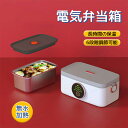電熱弁当箱 保温弁当箱 お弁当箱 保温ランチジャー 無線電気加熱式弁当箱 ワイヤレス電気加熱式弁当箱 16000mAh 車載用&通勤用 保温 静音・無味 水必要...