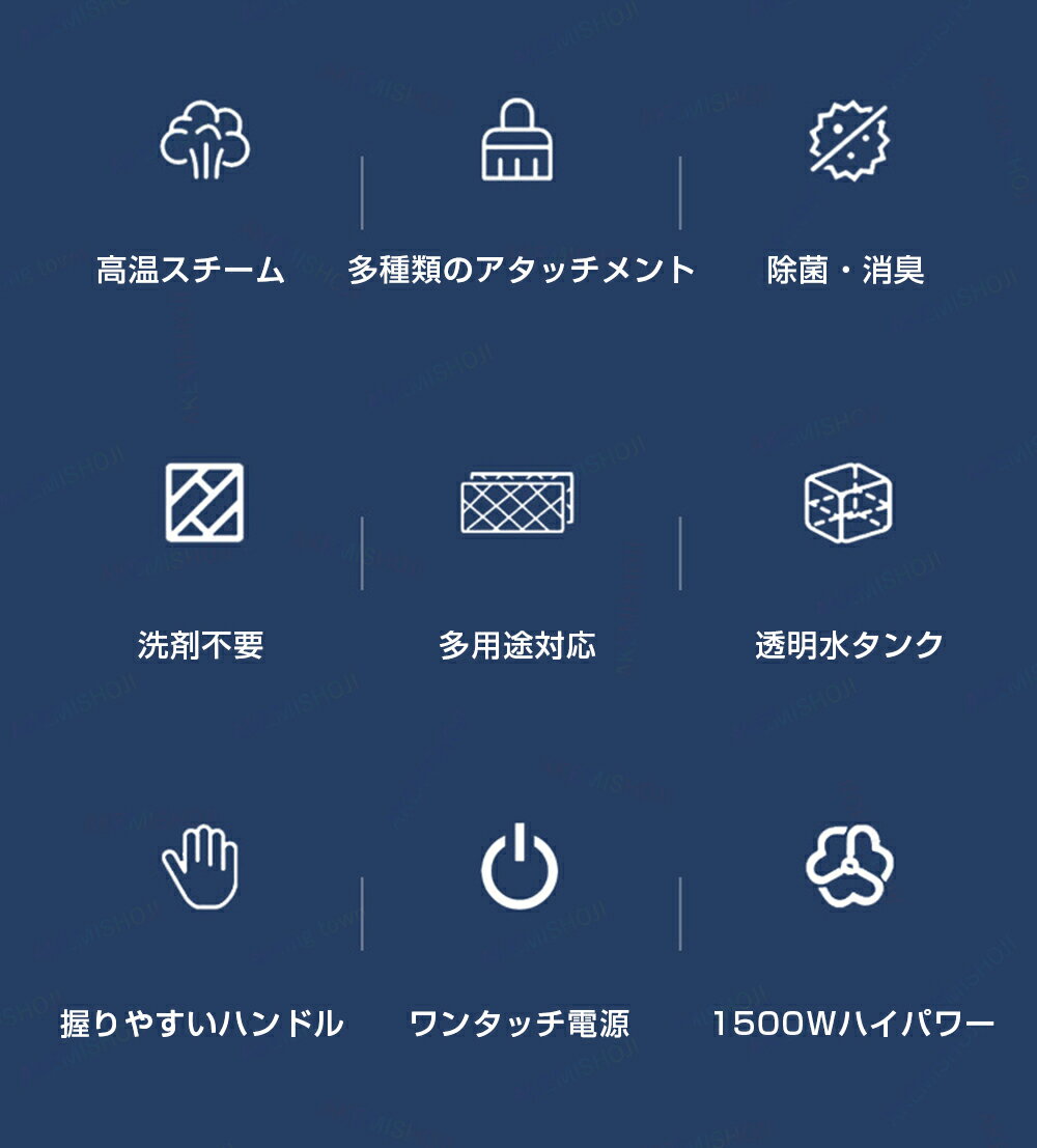 スチームクリーナー 家庭用スチームクリーナー クリーナー スチームモップ 140℃高...