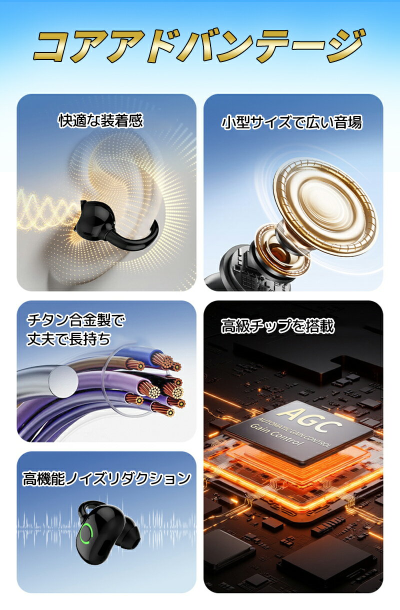 集音器 片耳式 しゅうおんき 片耳用集音器 ワイヤレス集音器 イヤホン型集音器 イ...