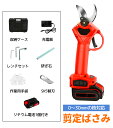 剪定ばさみ 電動 剪定バサミ 充電式 レディース 剪定鋏 コードレス 枝切り 枝切ばさみ バサミ 電動バサミ 直径30mm 軽量 女性 庭木 枝切り 果樹用 園...