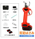 剪定ばさみ 電動 剪定バサミ 充電式 レディース 剪定鋏 コードレス 枝切り 枝切ばさみ バサミ 電動バサミ 切断直径30mm 軽量 女性 庭木 枝切り 果樹用...